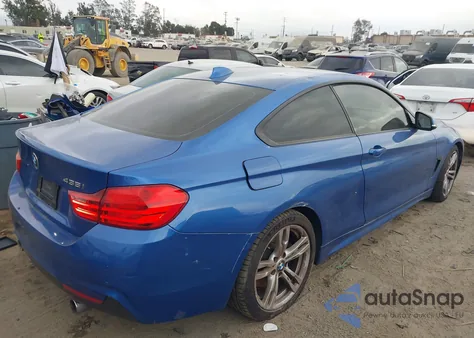 2014 BMW 435I из США, поврежденный, VIN WBA3R1C59EK193029